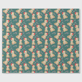 Papier Cadeau Teddy Bear (Plat)