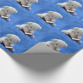 Papier Cadeau Teddy Bear Time to Read Wrapper Paper, ZKOA (Coin)