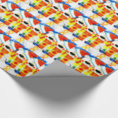 Papier Cadeau Tedies de Noël (Coin)