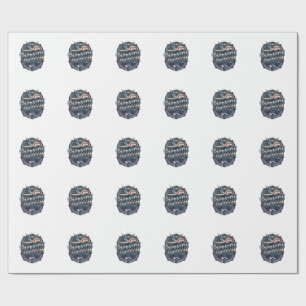 Papier Cadeau Tee-shirt graphique vectoriel du patrimoine appala