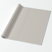 Papier Cadeau Teinte de couleur grise simple et agréable (Déroulé)