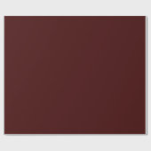 Papier Cadeau Teinte de couleur marron brûlé uni (Plat)
