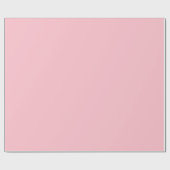Papier Cadeau Teinte de couleur rose bubblegum simple (Plat)