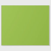 Papier Cadeau Teinte de couleur vert citron clair uni (Plat)