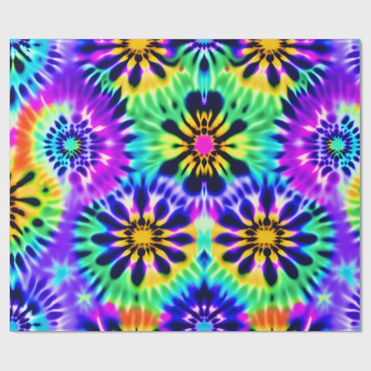 Papier Cadeau Teinture pourpre (Plat)