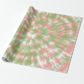 Papier Cadeau Teinture Tie Dye (Déroulé)