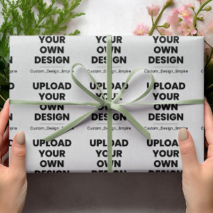 Papier Cadeau Téléchargez votre propre conception ici Modèle p