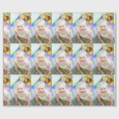 Papier Cadeau Téléchargez votre propre photo. Unique (Plat)