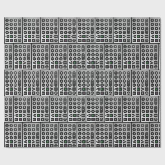 Papier Cadeau Télécommande TV (Plat)