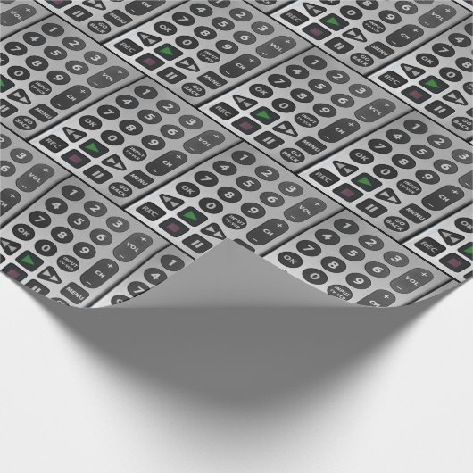 Papier Cadeau Télécommande TV (Coin)