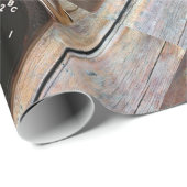 Papier Cadeau Téléphone antique rotatif payant rude (Coin rond)