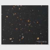 Papier Cadeau Télescope Hubble Ultra Deep Field Galaxies Photo (Plat)