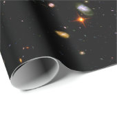 Papier Cadeau Télescope Hubble Ultra Deep Field Galaxies Photo (Coin rond)