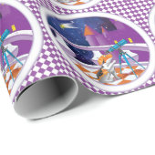 Papier Cadeau télescope pour chiens (Coin rond)