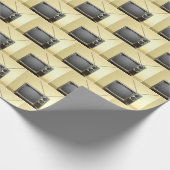 Papier Cadeau téléviseur rétro (Coin)