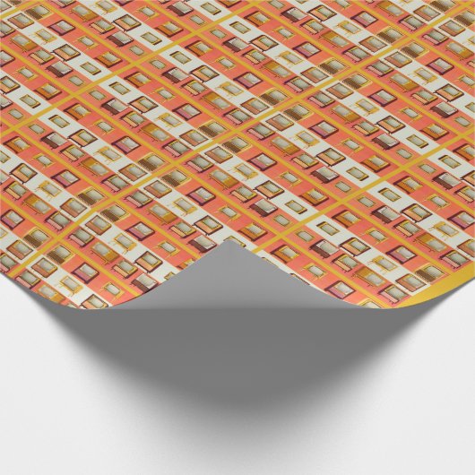Papier Cadeau Téléviseurs imprimés en 1956 (Coin)