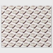 Papier Cadeau Temblek Puerto Rican Nouvel An Pudding De Coco (Plat)