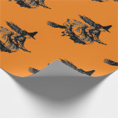 PAPIER CADEAU TÉMOIGNAGE D'UN HALLOWEEN DE SALLE (Coin)