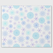 Papier Cadeau Tempête de neige (Plat)