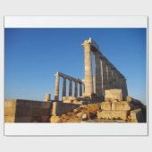 Papier Cadeau Temple de Poséidon (Plat)