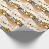 PAPIER CADEAU TEMPLE D'OR AVEC LES GOUROUS SIKHS (Coin)