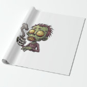 Papier Cadeau Temps de café zombie (Déroulé)