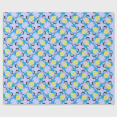 Papier Cadeau Temps de Caniche (Plat)