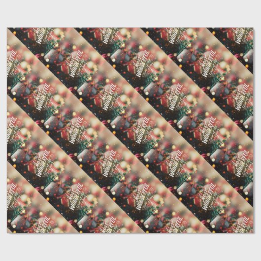 Papier Cadeau Temps de l'année (Plat)