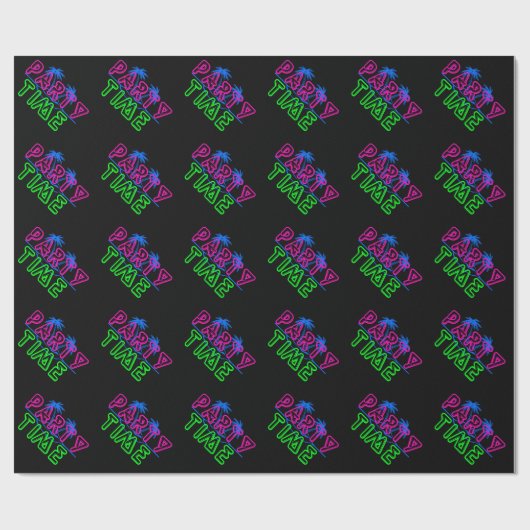 Papier Cadeau Temps de partie (Plat)