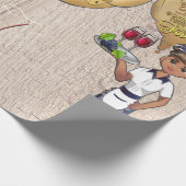 Papier Cadeau Temps de pause magique créative avec amis (Coin)