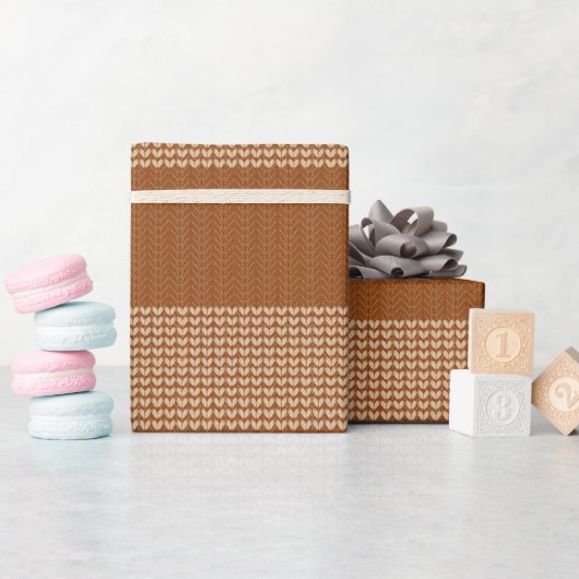 Papier Cadeau Temps du pull (Baby Shower)