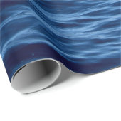 Papier Cadeau Temps écoulé photographie du plan d'eau (Coin rond)