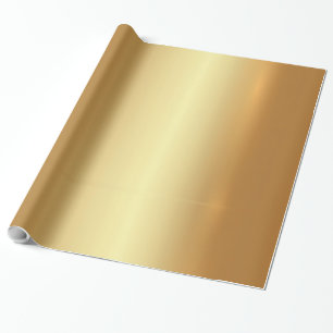 Papier Cadeau Tendance Élégant Or Luxueux Modèle Cadeau Brillant