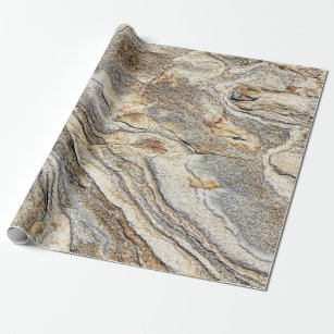 Papier Cadeau Tendance Marbre Granite Pierre Texture