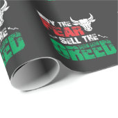 Papier Cadeau Tendance Stock du commerce de crainte de l'avidité (Coin rond)