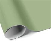 Papier Cadeau tendril couleur tendance (Coin rond)
