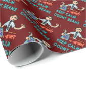 Papier Cadeau Tenir à jour le comptable (Coin rond)