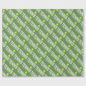 Papier Cadeau Tennis (Plat)