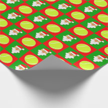 Tennis Balls et Santa Clause Tennis Noël