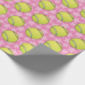 Papier Cadeau Tennis personnalisable (Coin)