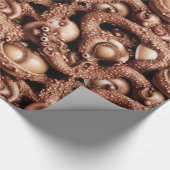 Papier Cadeau Tentacle mince de pieuvre Déplaisante étrange (Coin)