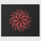 Papier Cadeau Tentacles Gothique Déplaisant Horreur (Plat)