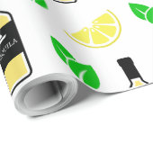 Papier Cadeau Tequila & Lemon (Coin rond)