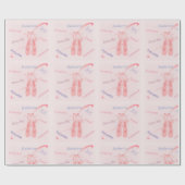 Papier Cadeau Termes de ballet (Plat)