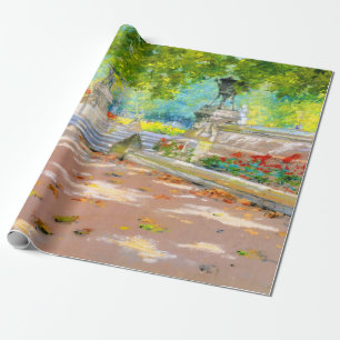 Papier Cadeau Terrasse vintage, Prospect Park (1887) dessin