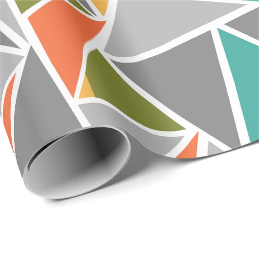 Papier Cadeau Terrazzo (Coin rond)