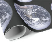 Papier Cadeau Terre (Coin rond)