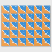 Papier Cadeau Terre de Feu (Plat)