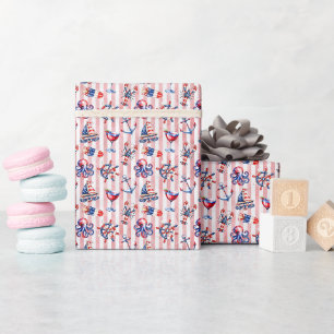 Papier Cadeau Terre de la Liberté, 250 Ans de Liberté