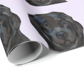 Papier Cadeau Terre-Neuve (Coin rond)